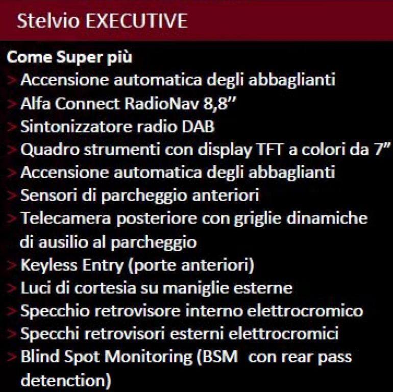 Alfa Romeo Stelvio Executive