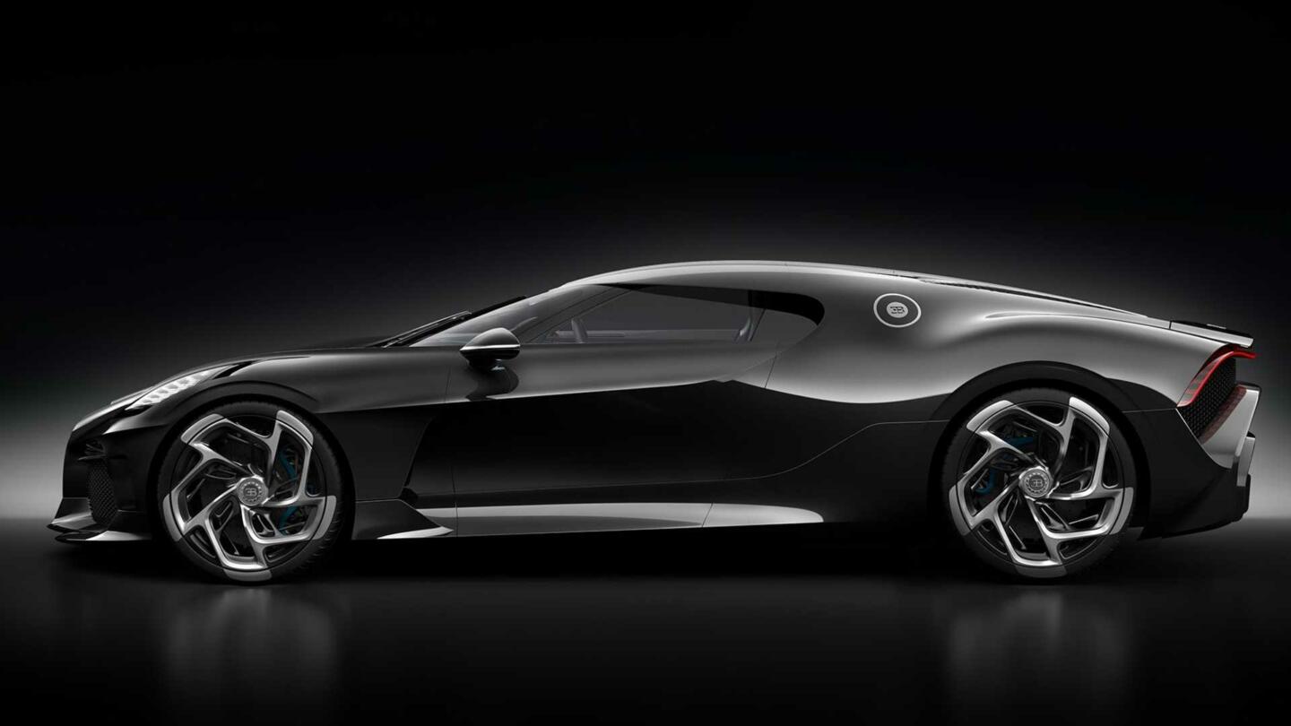 Bugatti La Voiture Noire Velocità Massima