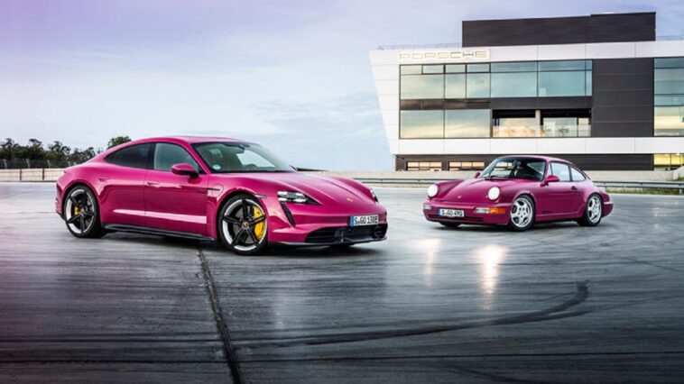 Porsche Taycan 2022: nuovi colori e nuova tecnologia in arrivo
