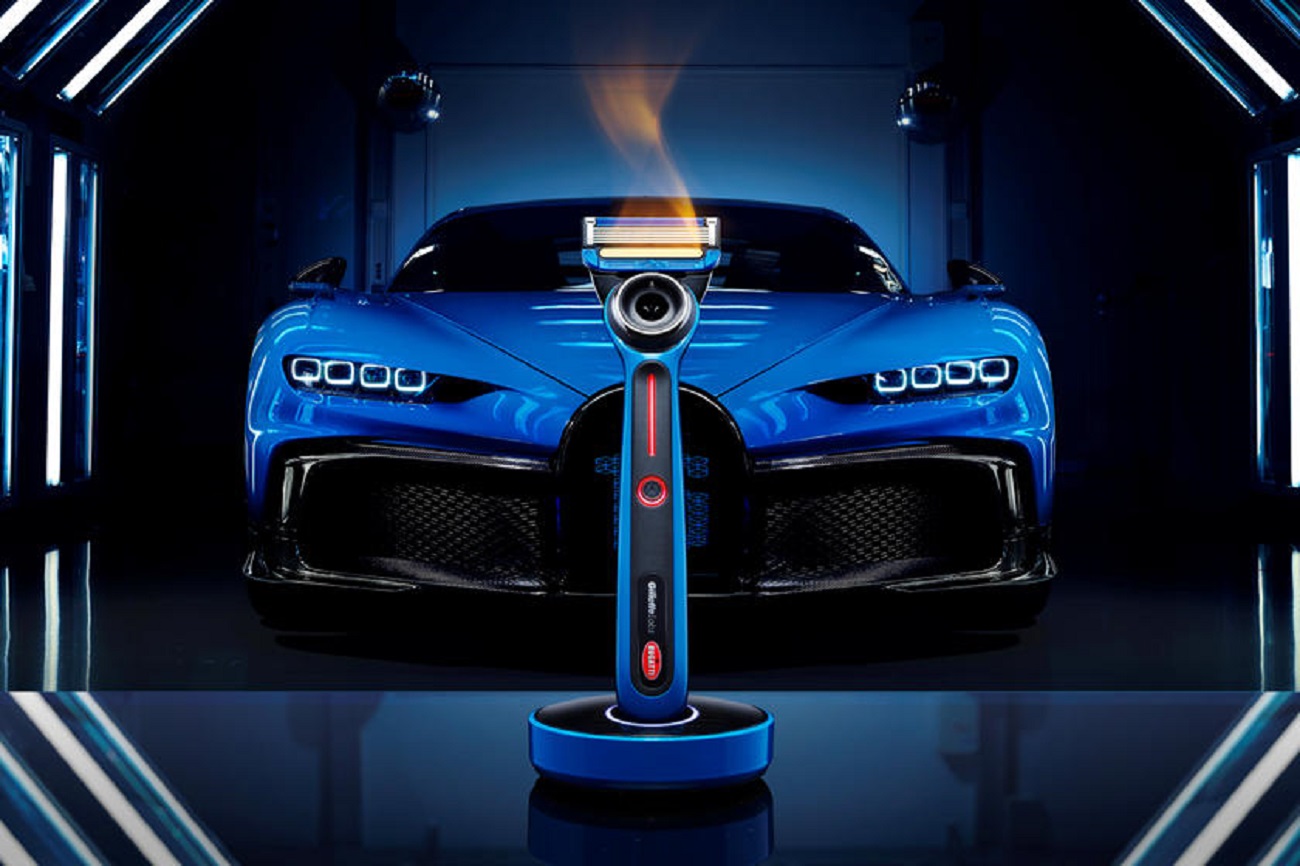Bugatti crea un rasoio ispirato alla Chiron Pur Sport