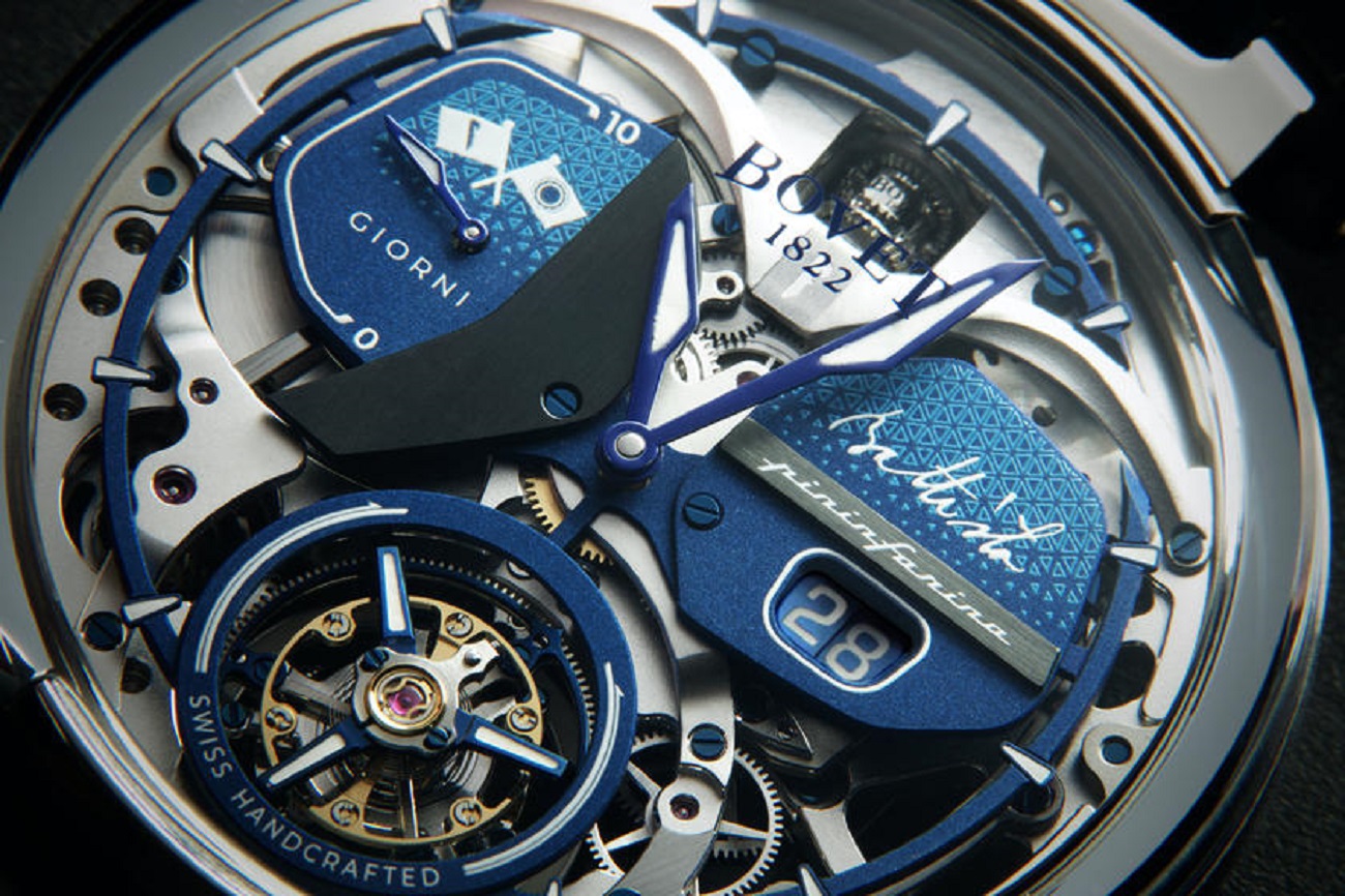 Pininfarina sfida Bugatti con un nuovo straordinario orologio