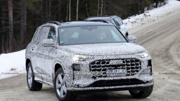 Audi Q9 foto spia sulla neve