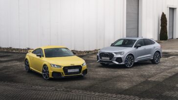 Nuove vernici opache Audi su TT e Q3