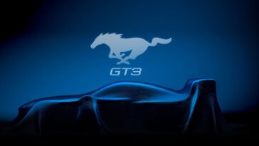 Ford Mustang GT3 teaser