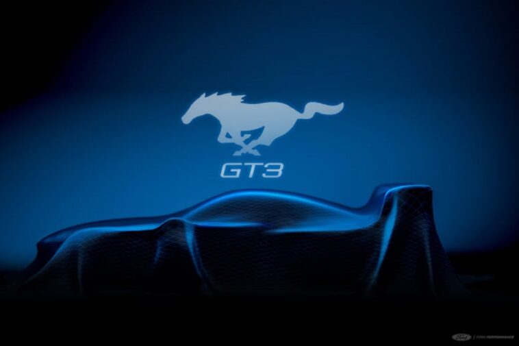 Ford Mustang GT3 teaser