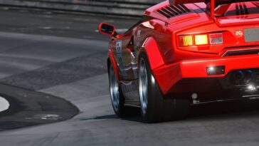 Lamborghini Countach su Gran Turismo 7