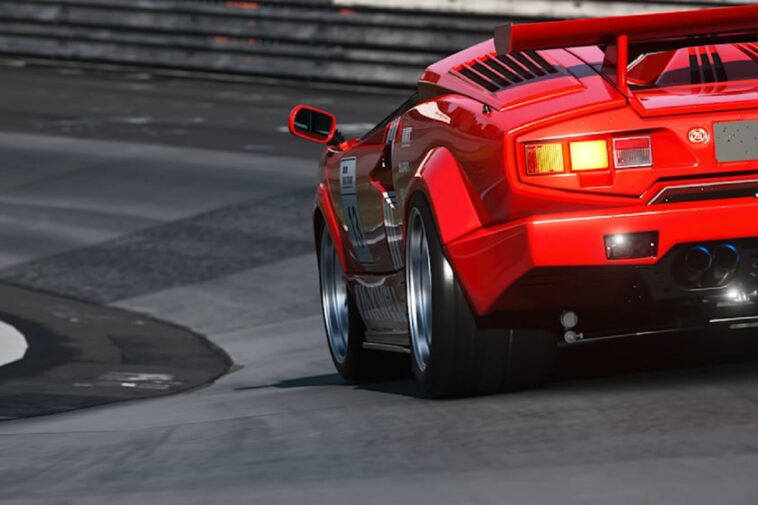 Lamborghini Countach su Gran Turismo 7
