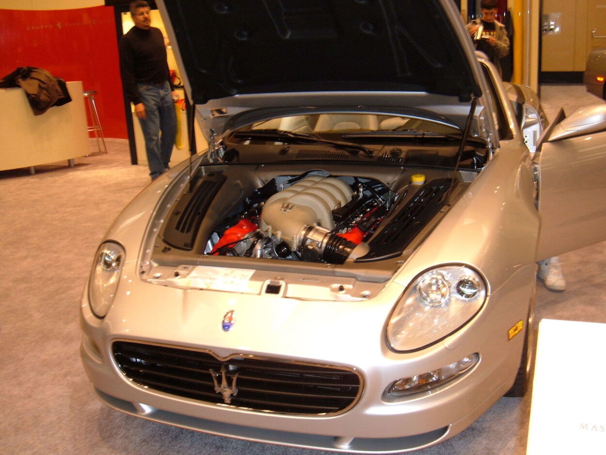 Maserati con motore Ferrari