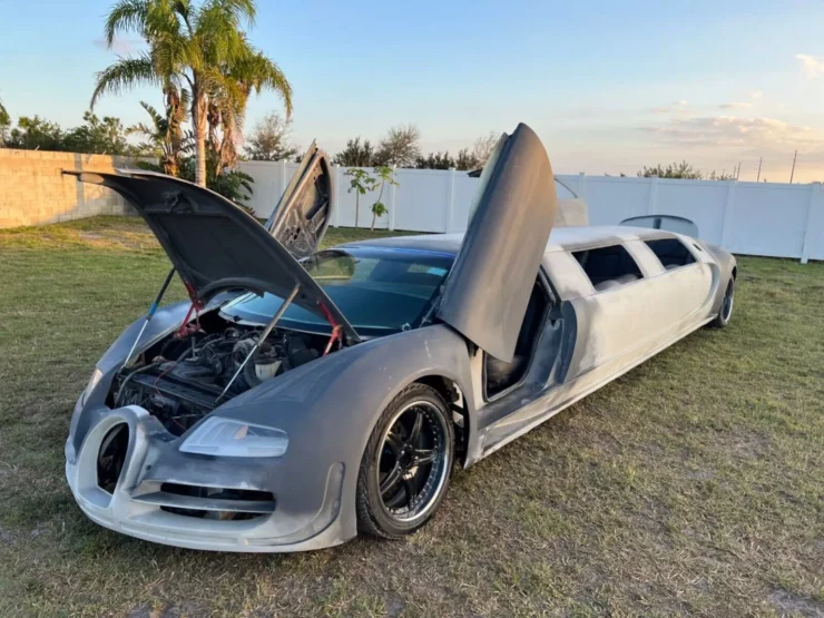 Limousine replica Bugatti Veyron