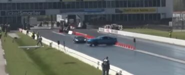 Mustang Lamborghini crash