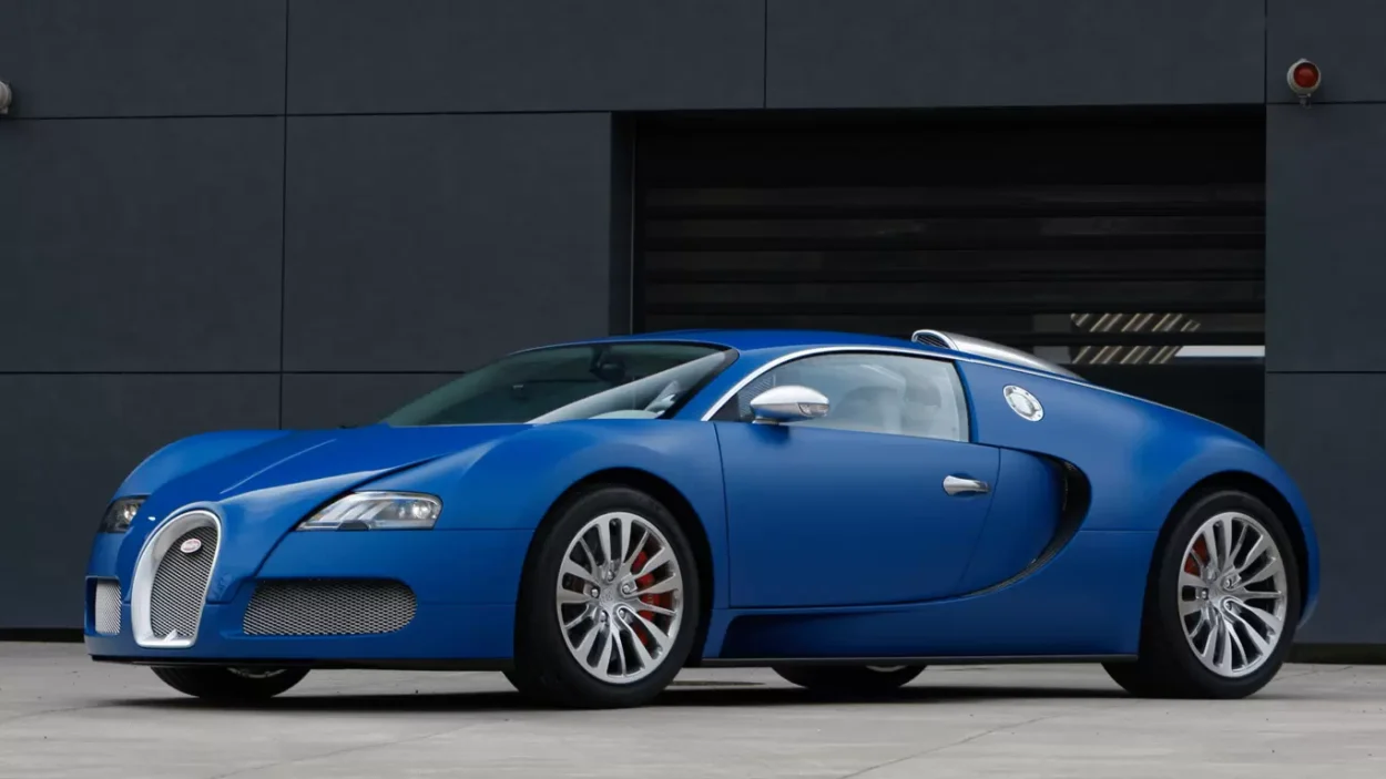 Bugatti Veyron Bleu Centenaire