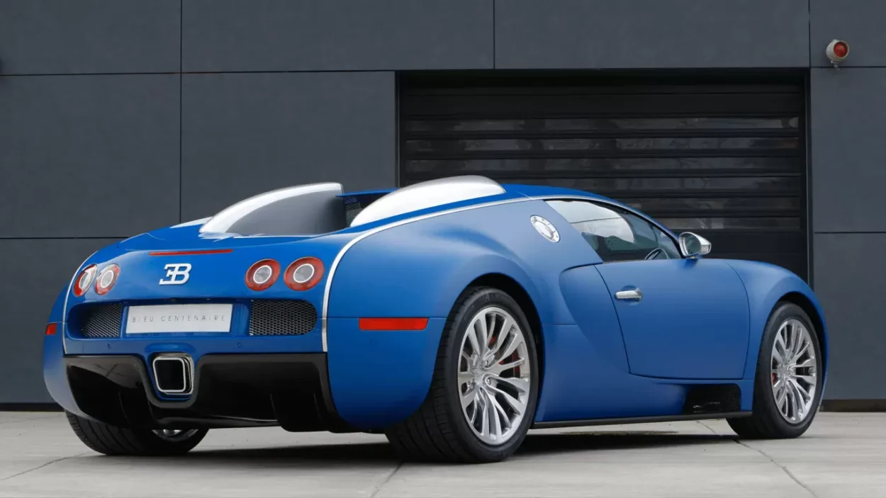 Bugatti Veyron Bleu Centenaire