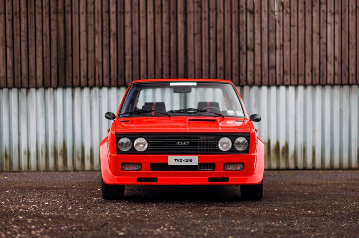 Frontale Fiat 131 Abarth Stradale