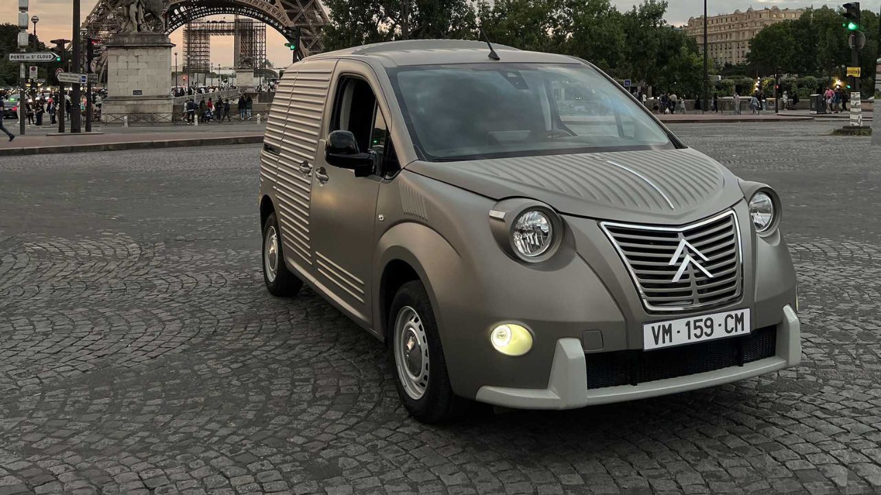 Citroen Berlingo ispirato alla 2CV