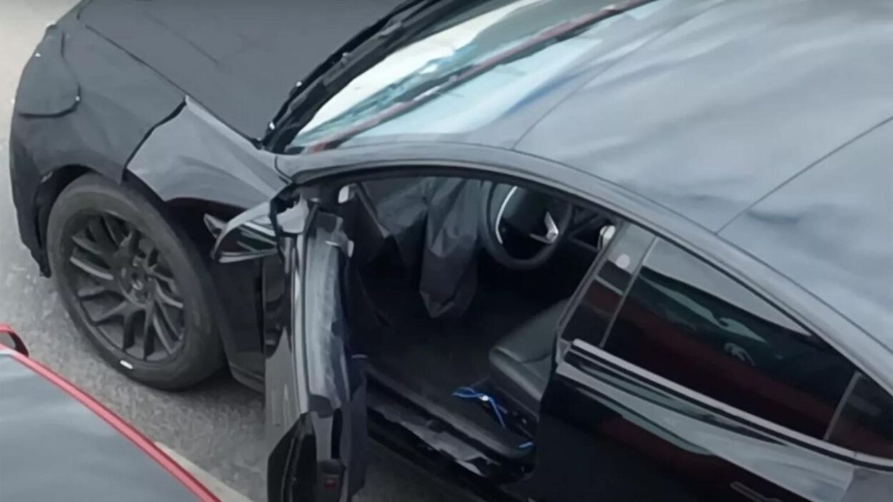 Tesla Model 3 interni