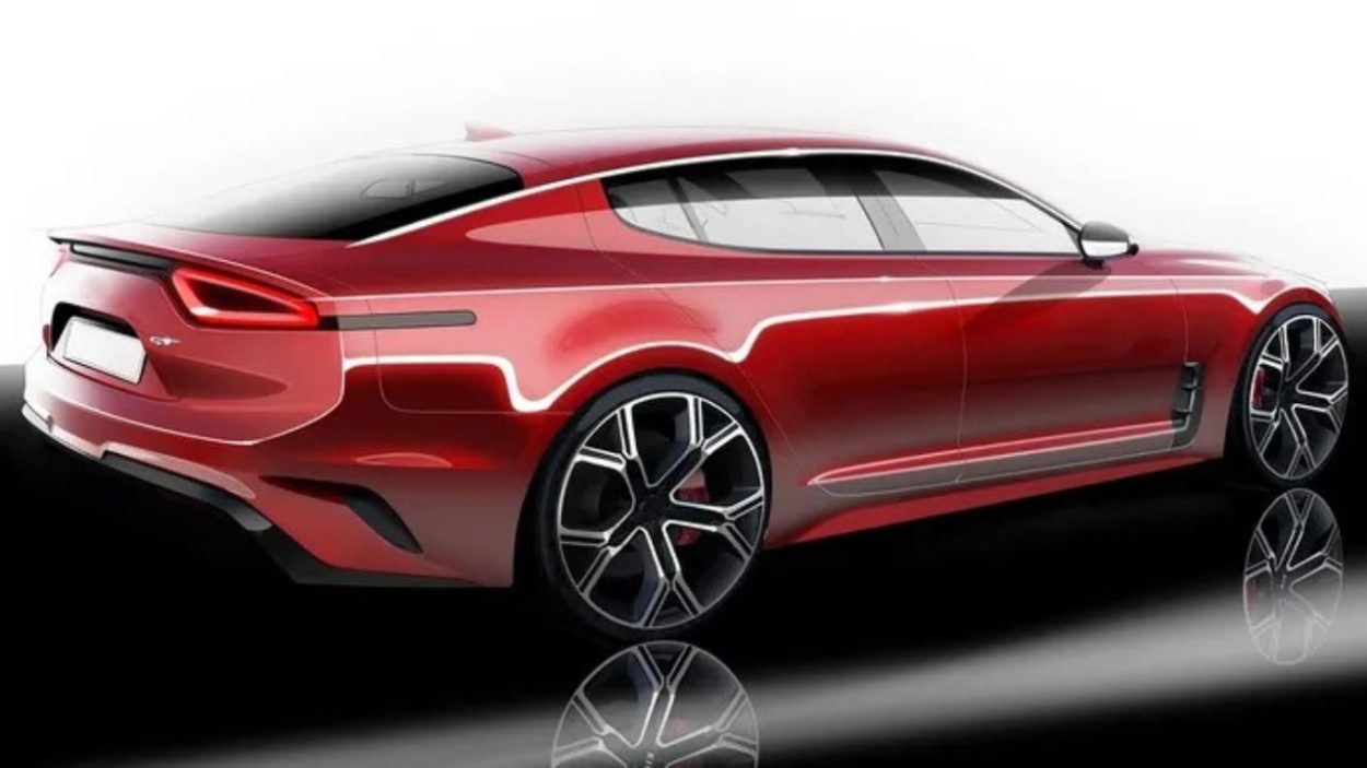 Kia Stinger posteriore