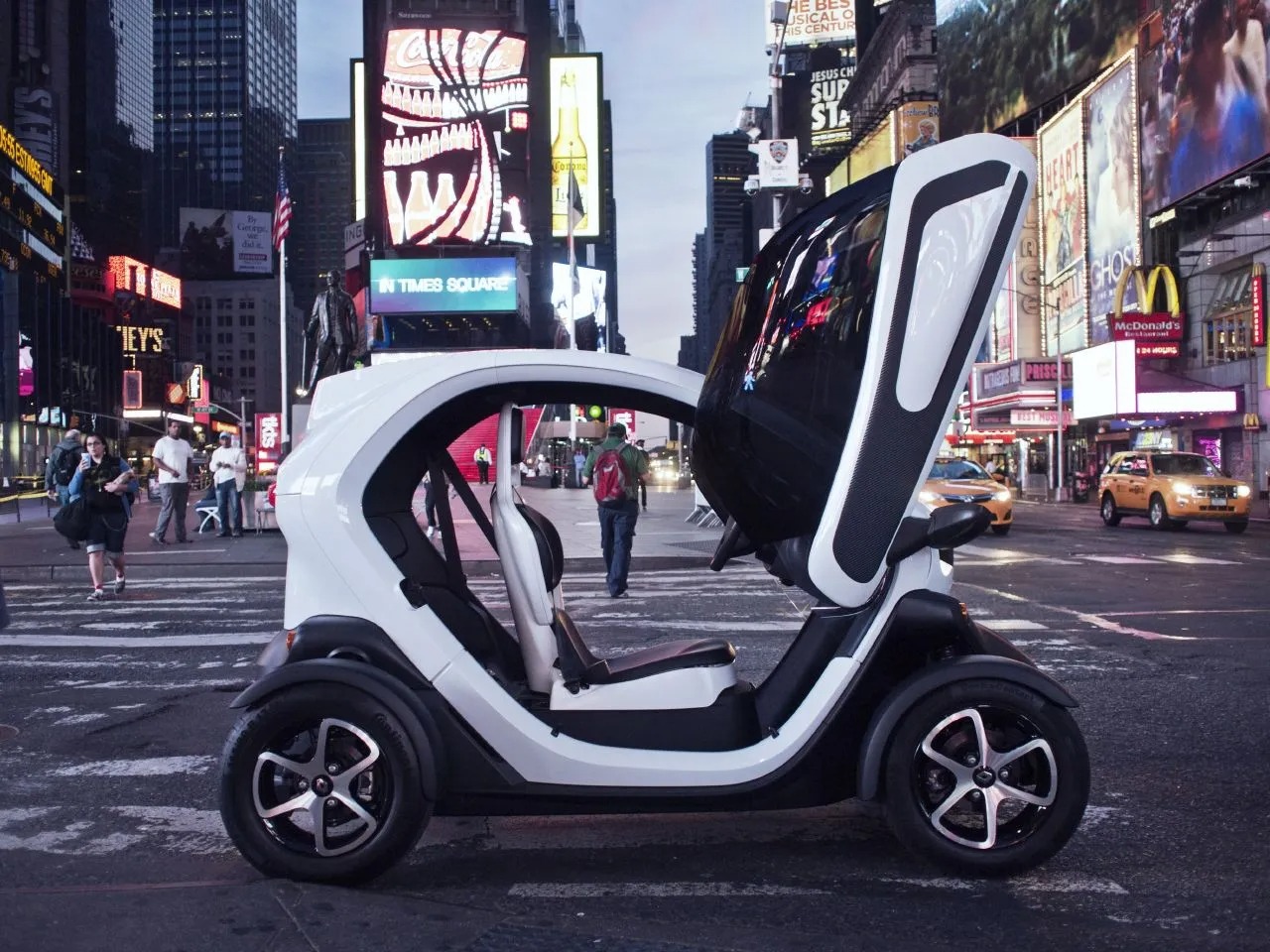 Apertura alare Renault Twizy