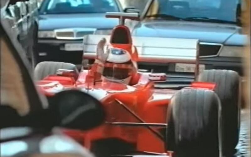 Fiat Seicento spot Ferrari Michael Schumacher