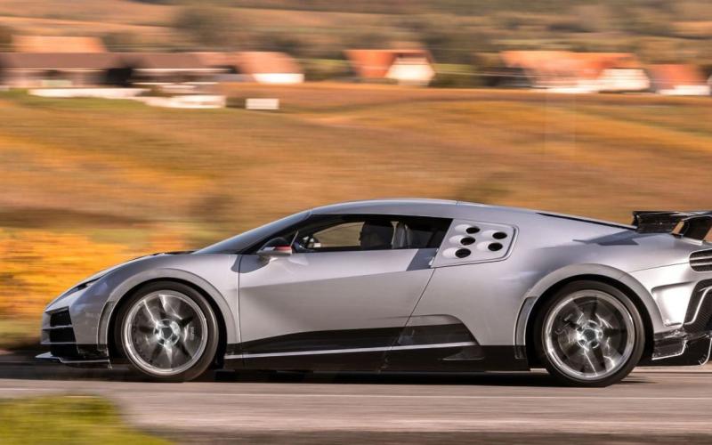 Bugatti Centodieci test drive