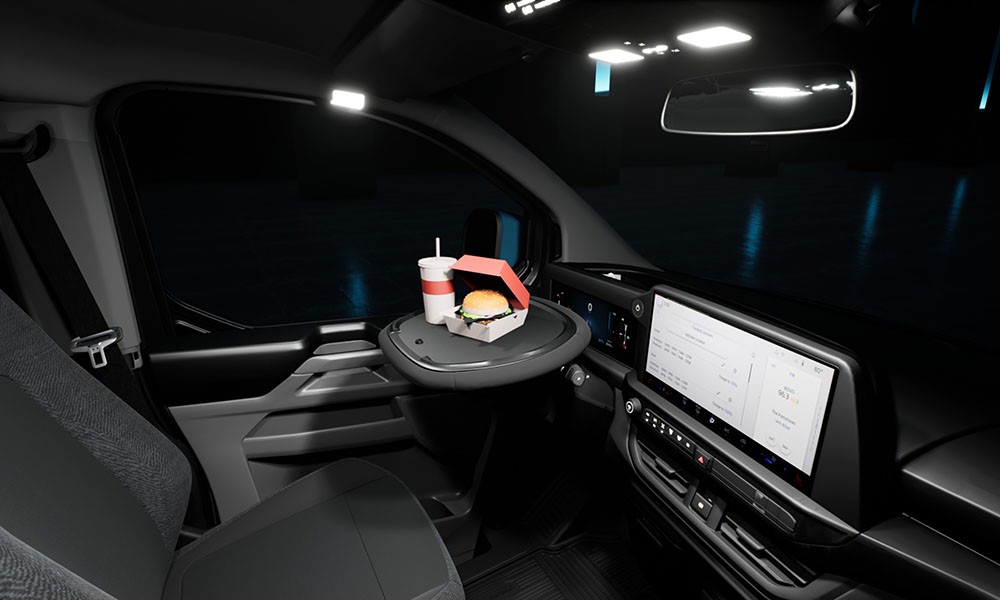 Ford-E-Transit volante