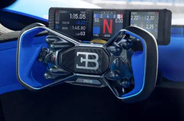 Bugatti Bolide cockpit