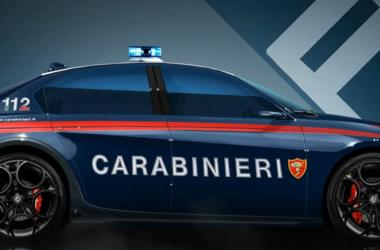 Nuova Alfa Romeo Giulia Carabinieri