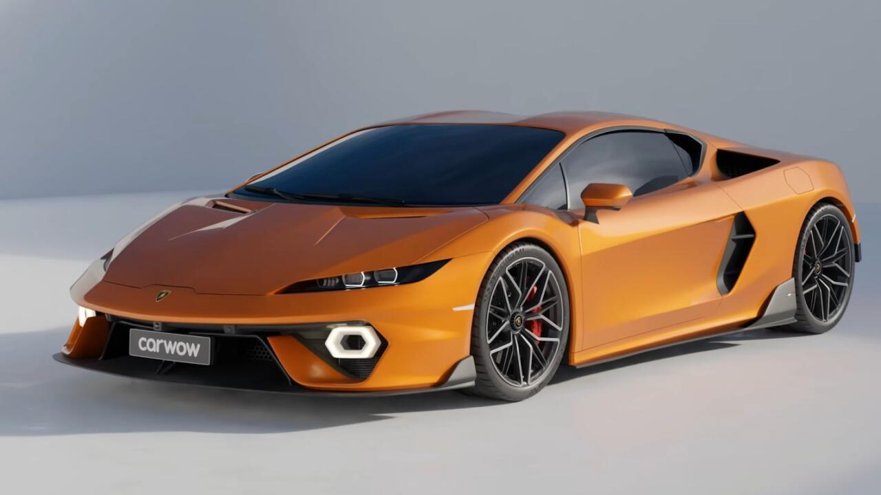 Lamborghini Huracan erede render