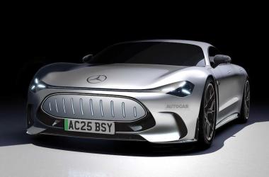 Mercedes-AMG elettrica render