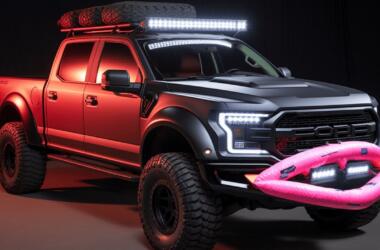 Paraurti grandi del pick up Ford