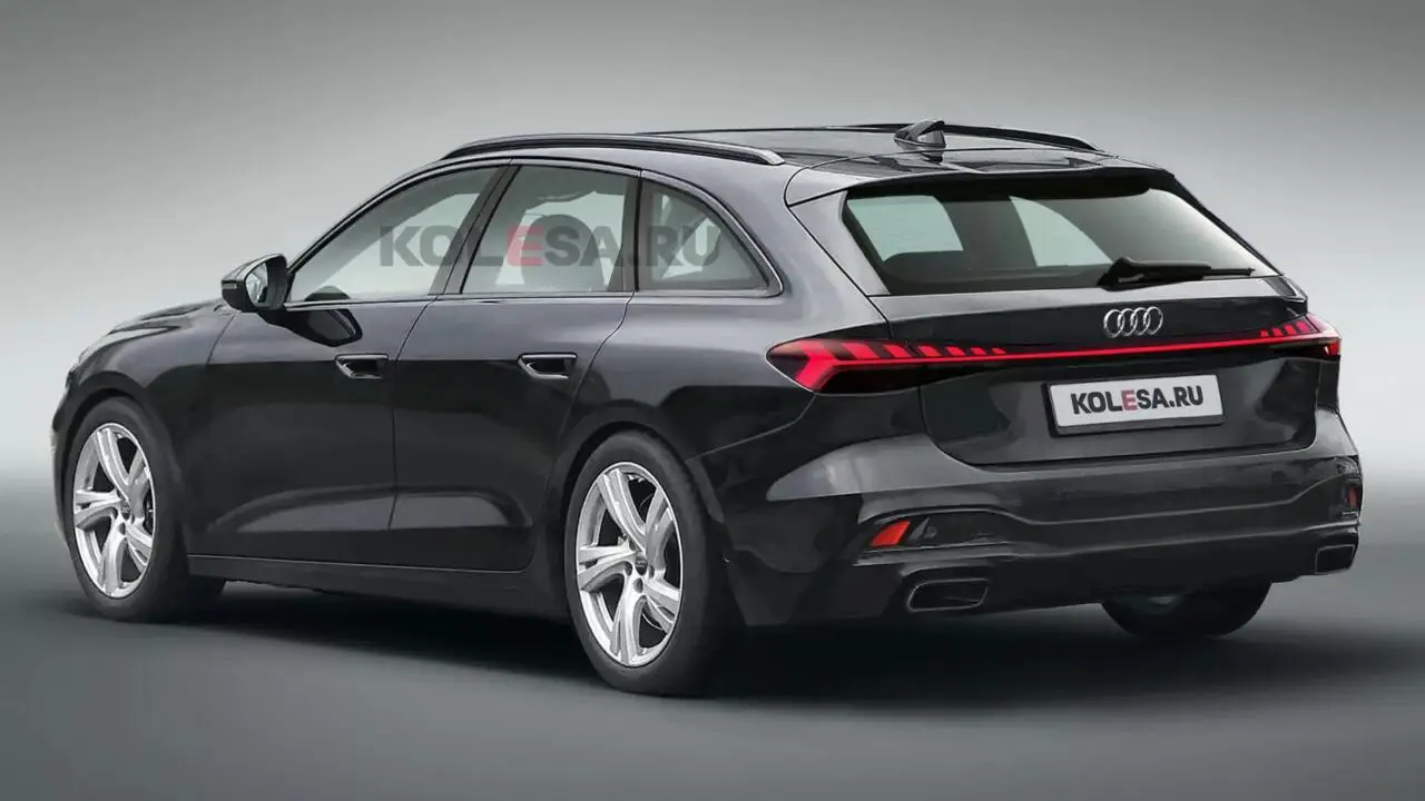 Audi A5 Avant 2025 render