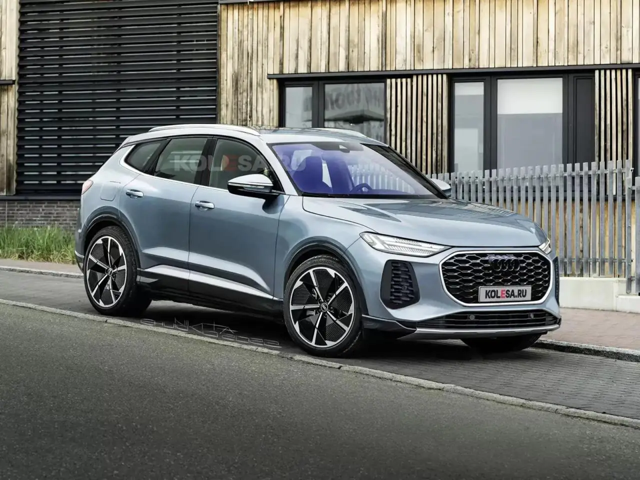 Audi Q3 2025 render