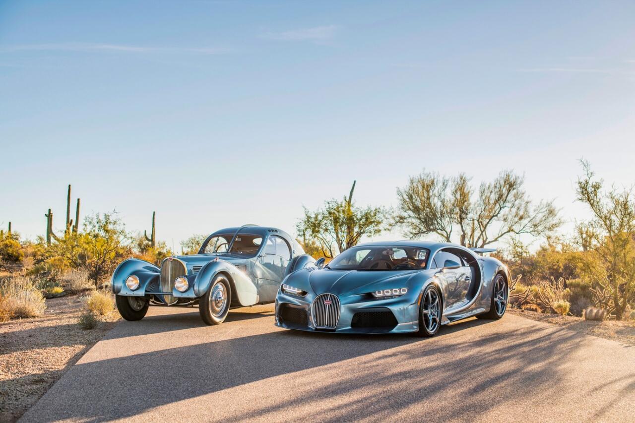 Bugatti Chiron e Atlantic