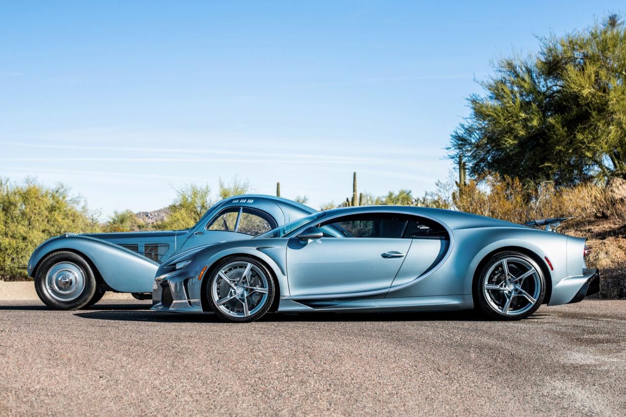 Bugatti Chiron e Atlantic