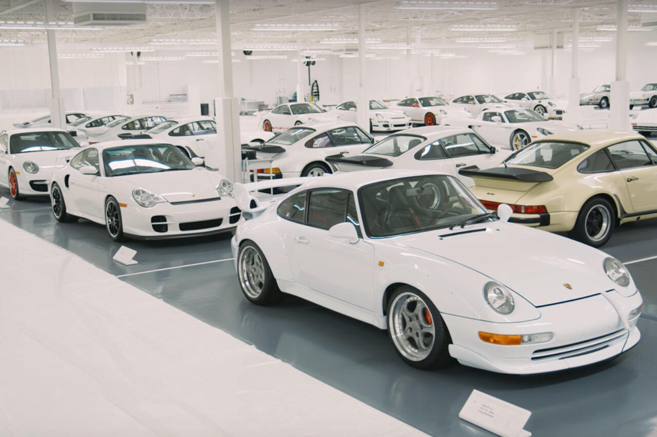 "The White Collection", un prezioso tesoro di Porsche
