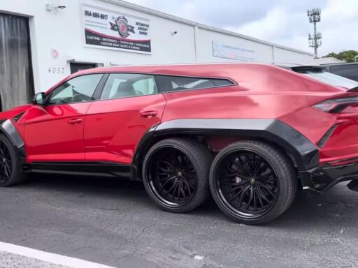 Lamborghini Urus 6x6