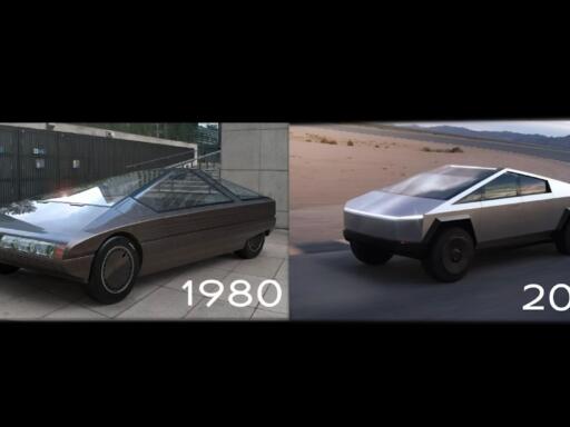 Tesla Cybertruck Citroen Karin