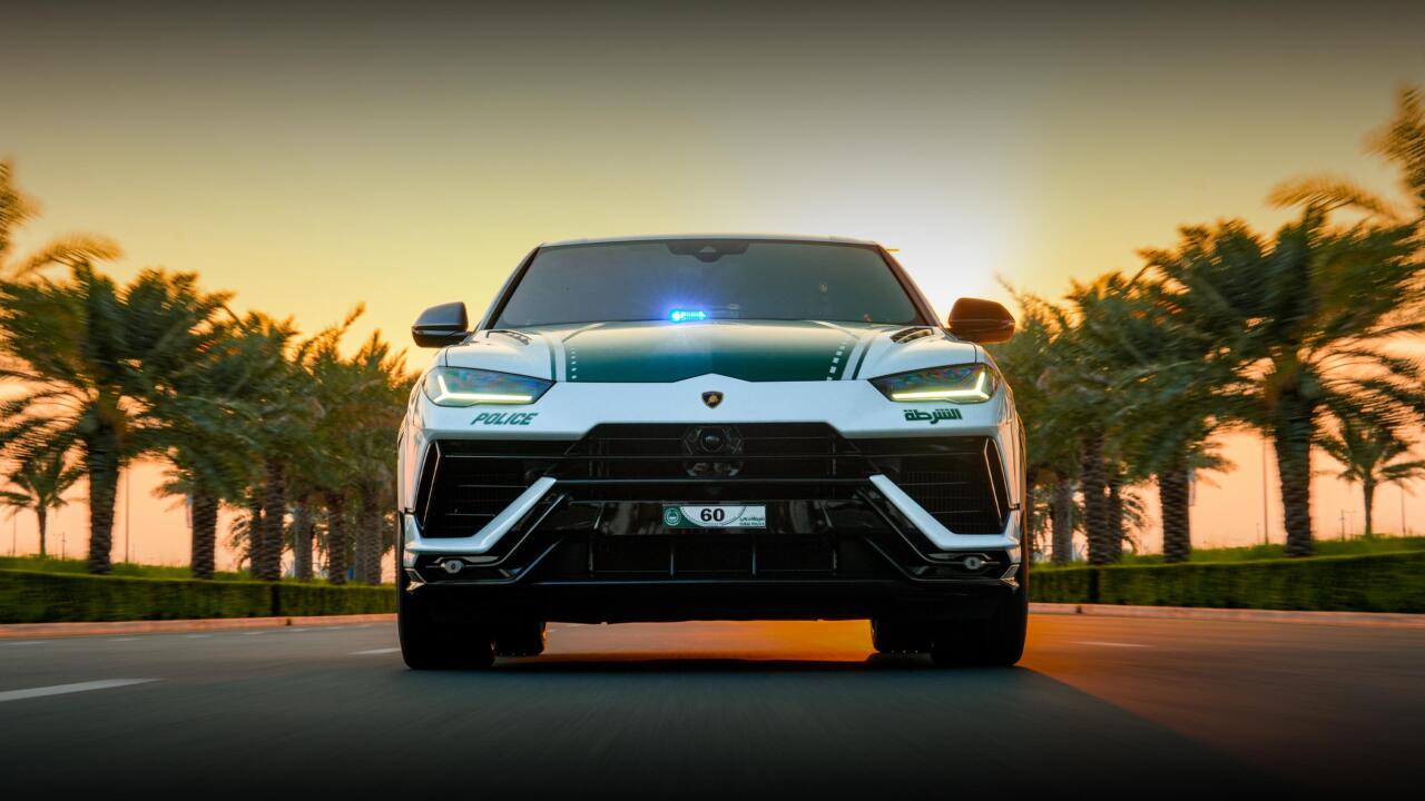 Lamborghini Urus polizia Dubai