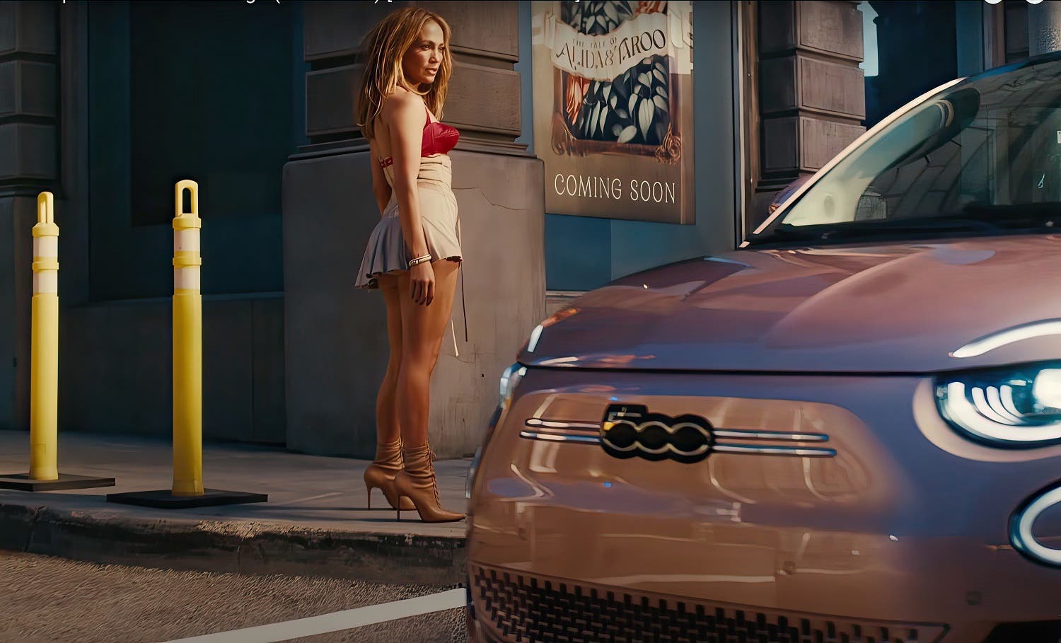 Fiat 500e Jennifer Lopez