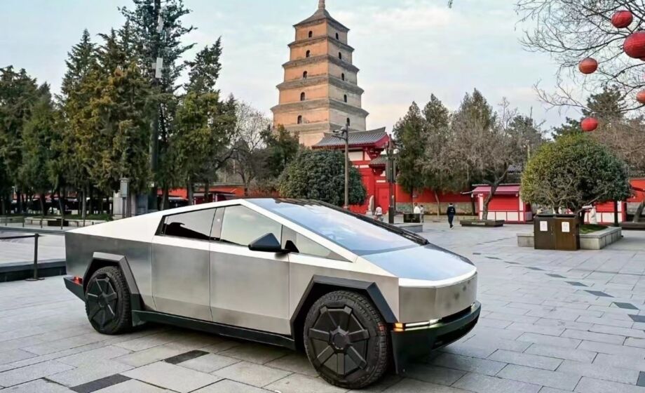 Tesla Cybertruck Cina