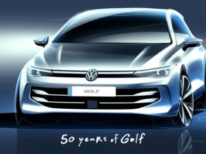 Volkswagen Golf restyling bozzetti