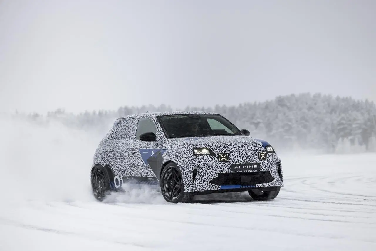 Alpine A290 test
