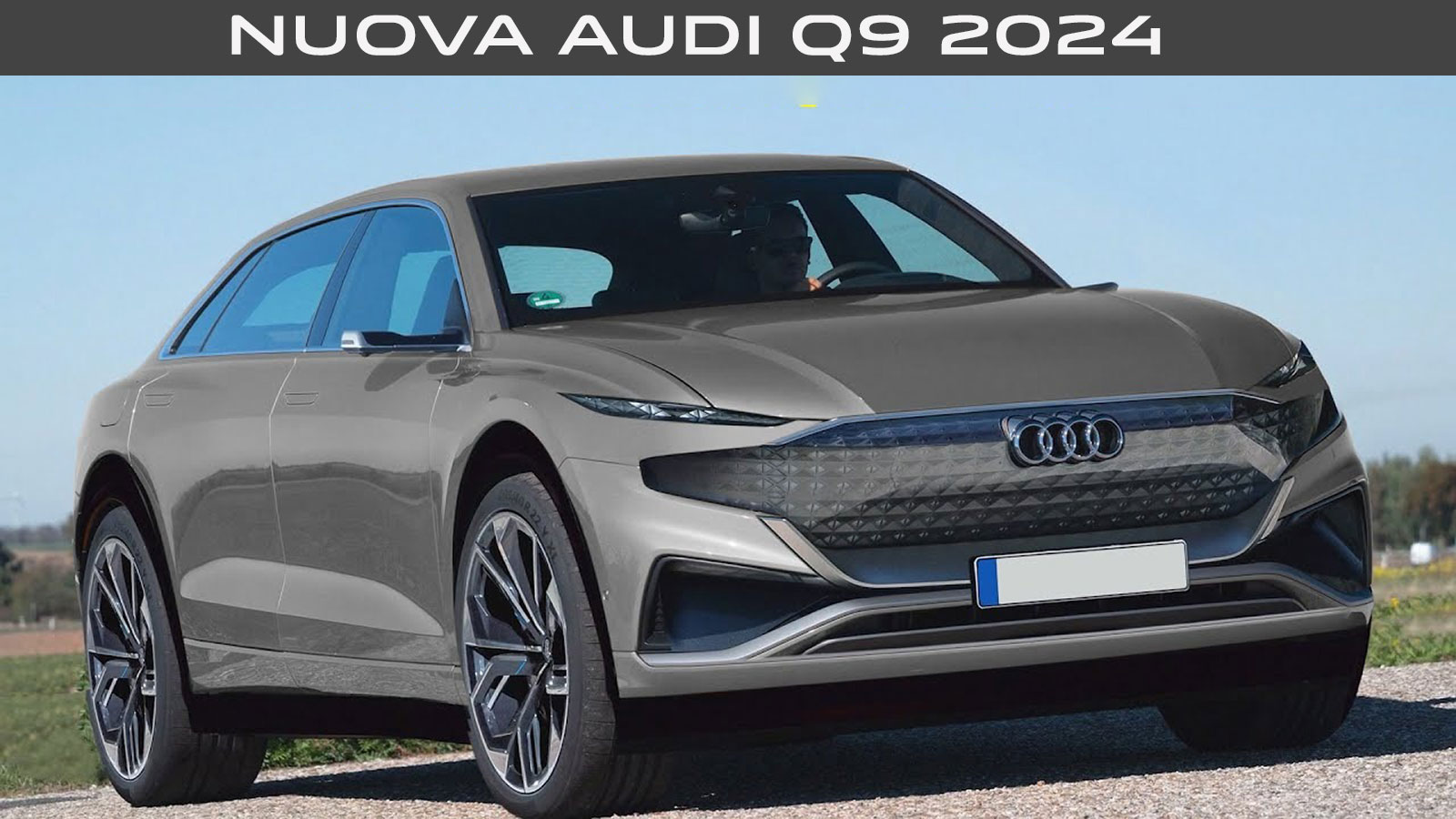 Audi Q9 2024 design non ufficiale