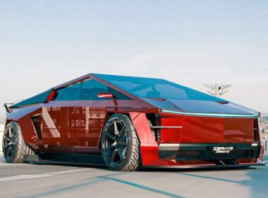 Tesla Cybertruck render