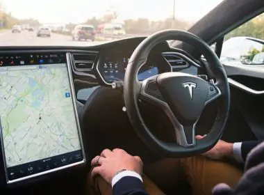 sistema di guida autonoma Autopilot Tesla