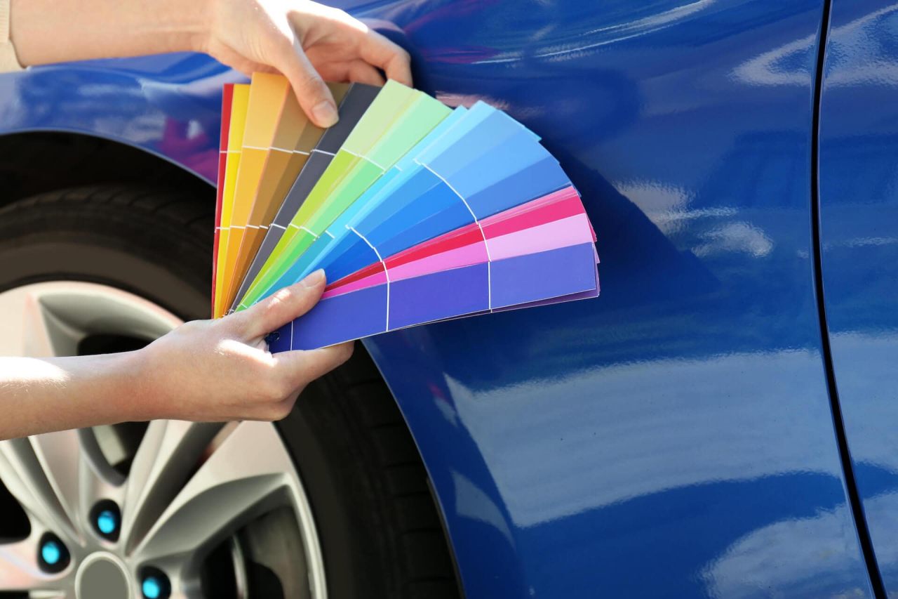 cambiare colore dell'auto, tecnologia toyota