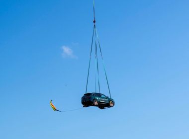 leapmotor C10 in elicottero