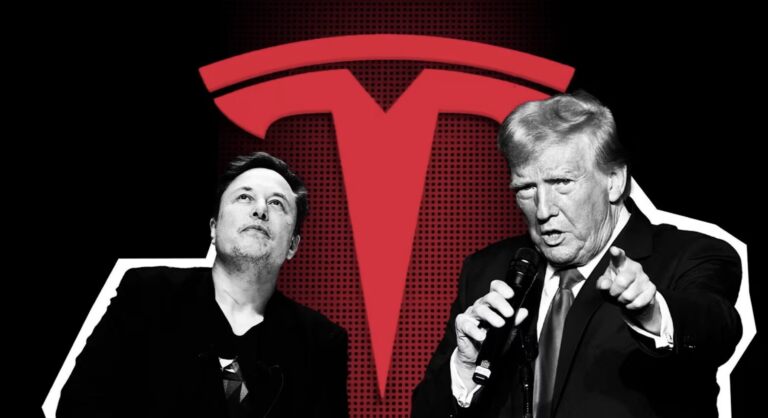 In un post appena dopo mezzanotte a Washington, Trump ha detto l'11 marzo che comprerà una nuova Tesla come "dimostrazione di fiducia e supporto per Elon Musk, un vero grande americano”.